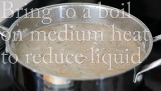 Frame at second 2: on-screen text appears over the pot